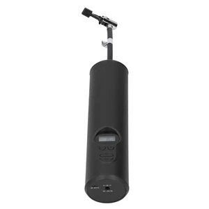 ༝Portable mini tire pump cordless rechargeable air LCD display with - Picture 1 of 24