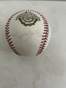 Roger Clemens 2001 World Series Signed Rawlings Baseball JSA CF28014 - Picture 1 of 6