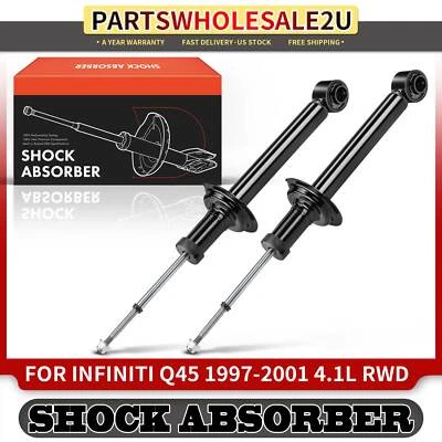 2x Rear Left & Right Side Shock Absorber for INFINITI Q45 1997 1998-2001 4.1L - Image 1 of 4