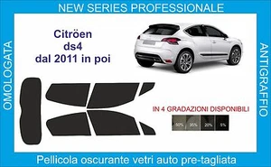 pellicole oscuranti vetri  citroen ds4 dal 2011 in poi kit completo - Bild 1 von 1