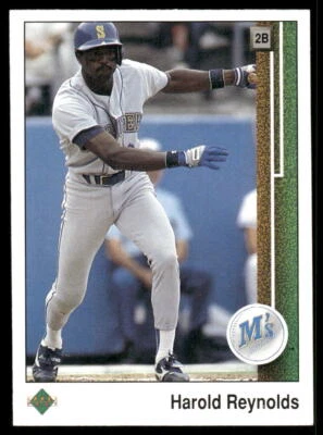 Harold Reynolds 1989 Upper Deck #249 Seattle Mariners - Image 1 of 2