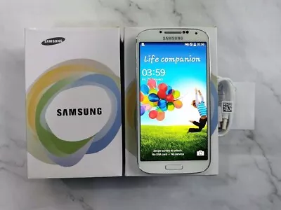 Unlocked Samsung Galaxy S4 Android 3G 32GB microSDXC 5.0" Mobilephone GT-I9500 - Image 1 of 4