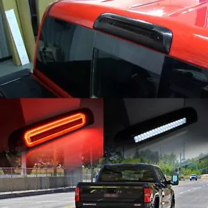 LED Smoked 3rd Tail Light Fit For 2014-18 Chevy Silverado & GMC Sierra 1500 2500 - Foto 1 di 9
