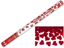 Sparacoriandoli Cuori Rossi 80cm 1pz
