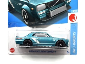 2022 Hot Wheels Nissan Skyline HT 2000GT-X (blue) SUPER CUSTOM w/Real Riders - Picture 1 of 6