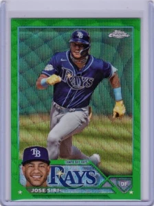 Jose Siri /99 GREEN 2023 Topps Chrome Update #USC132 Tampa Bay Rays - Picture 1 of 2