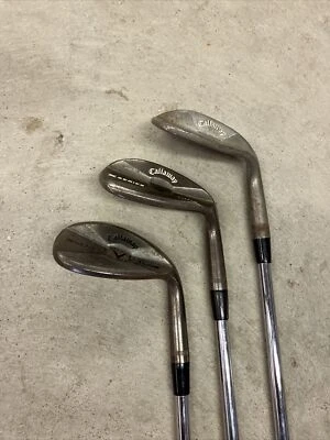 Callaway X Series CC Jaws Raw Wedge Set 52 56 60 Gap Sand Lob Steel RH - Image 1 of 4