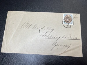Danish West Indies 28 cover to Zehlendorf, Germany April 22, 1902 KSPhilatelics - Picture 1 of 8
