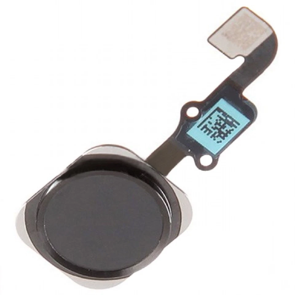 iPhone 6 Plus New Black Home Menu Button + Touch ID Assembly Flex Cable Key Part - Image 1 of 1
