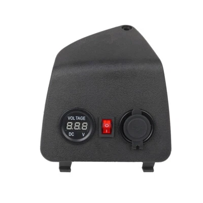 Cigarette Lighter Charger Voltmeter Dual USB Adaptor For VESPA GTS300 GTS 250 GT - Image 1 of 4