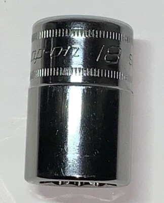 Snap On USA SWM181 18mm 1/2" Drive 12 Point Metric Shallow Socket - Image 1 of 4