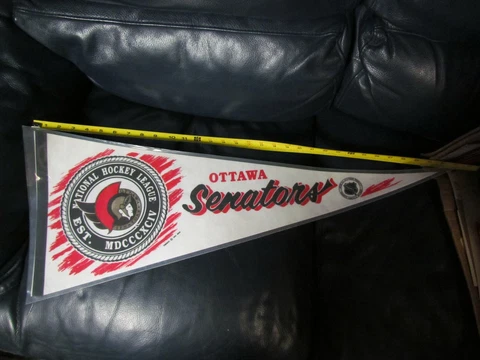 VINTAGE OTTAWA SENATORS PENNANT by WINCRAFT NHL Cover