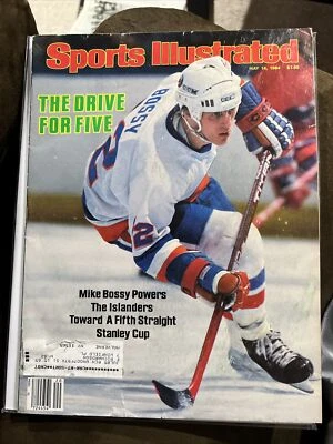 REVISTA DEPORTIVA ILUSTRADA MIKE BOSSY 1984 14/05/84 NY NEW YORK ISLANDERS HOCKEY Foto 1 de 4