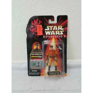 Naboo Royal Security - 1999 Action Figure Hasbro Star Wars: Commtech Chip Sealed - Picture 1 of 10