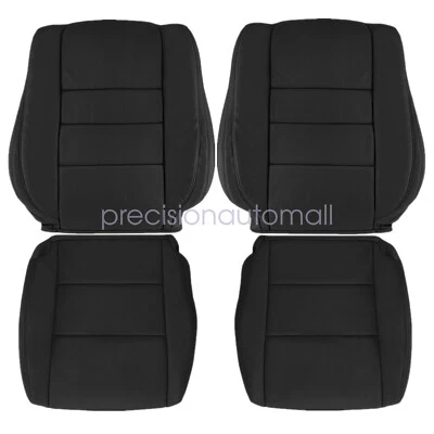 Fits 2008 2009-2012 Honda Accord Driver Passenger Bottom Top Leather Seat Cover Foto 1 de 4