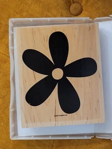 Stampin' Up! Wood Stamps Set Wooden Rubber - Big Blossom - Picture 1 of 5