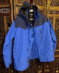 EUC Mens Hooded Marmot Bastione Component 3-in-1 Jacket - Large - Picture 1 of 15