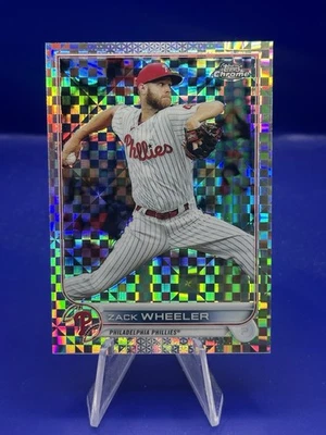 2022 Topps Chrome X-Fractor - Zack Wheeler #207 (EX/NM) - Image 1 of 2