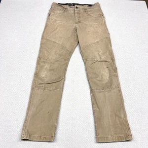 Wrangler All Terrain Gear Pants Mens 32x32 Thick Canvas Double Knee Workwear - Picture 1 of 11