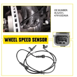 1PC Front LH/RH ABS Wheel Speed Sensor ALS2551 For Sentra 2013-2018 2017 Nissan - Picture 1 of 17