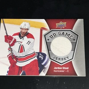 Camiseta JORDAN STAAL Juego Usada 2016-17 UD Serie Uno Envío Peine Gratis - Imagen 1 de 2