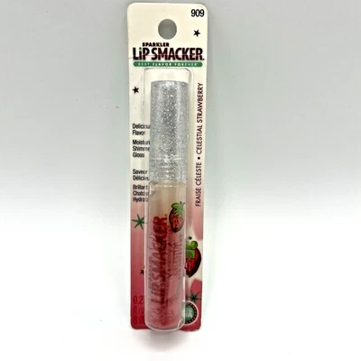Sparkler Lip Smacker Celestial Strawberry #909 New Lip Gloss - Image 1 of 4