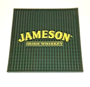 Jameson Irish Whiskey Service Bar Alfombra de goma para derrames - 12,5" Cuadrado - NUEVO - Imagen 1 de 5
