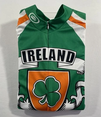 Camiseta de ciclismo de rendimiento Ireland Racing Team talla XL Foto 1 de 4
