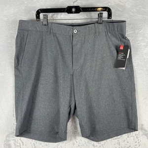 Under Armour UA Flat-Front Showdown Vented Golf Shorts 1309551 Gray 513 Size 40 - Picture 1 of 5