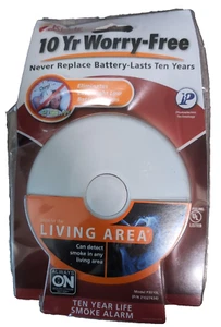 Kidde Smoke Alarm 10-Year Battery,  Living Area P3010L  New Damage Pkg - Picture 1 of 8