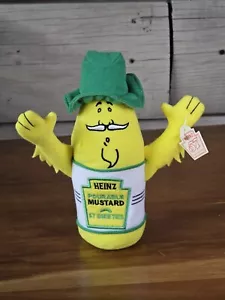 HIENZ 57 POURABLE MUSTARD BEAN BAG GUY Advertising Cowboy Plush - Picture 1 of 5