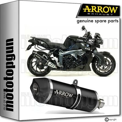 ARROW EXHAUST OPEN RC MAXI RACE-TECH BLACK C BMW K1300 K-1300 R 2013 13 2014 14 - image 1 of 4