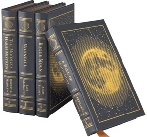 Easton Press DARK SIDE OF THE MOON - 4 Volume Clarke, Heinlein, McDevitt SEALED - Picture 1 of 1