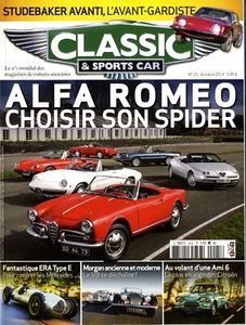 KLASSIKER UND SPORTWAGEN F S2 Nr.25 ALFA SPIDER STUDEBAKER AVANTI ERA TYPE E AMI 6 - Bild 1 von 1