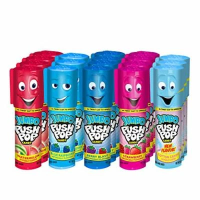 Push Pop Jumbo Candy Assortment Bulk 18 Pack - Image 1 of 4