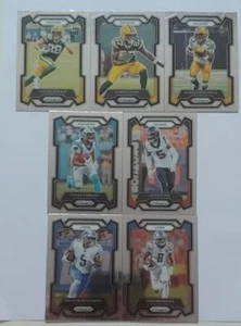 RC Base Bundle 7 Cards Rookie Green Bay Packers 2023 Panini Prizm Football NFL - Foto 1 di 6