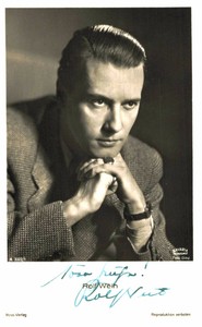 Rolf Wanka Original Signature On Ross Card No. 9231 H