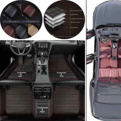 For Dodge Challenger Charger 2006-2020 Car Floor Mats Custom Carpets Waterproof Foto 1 de 4