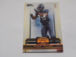 2006 Robert Pollard Donruss Gridiron Gear X Card #58  #043/100