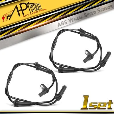 Sensor de velocidad de rueda delantero A-Premium 2x ABS para BMW F25 X3 2013-2017 F26 X4 15-18 Foto 1 de 4