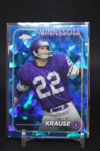 2024 Topps Chrome Sapphire - Paul Krause #118 - Picture 1 of 2