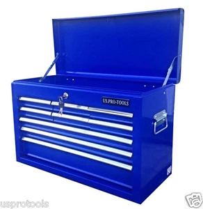 235 US PRO TOOLS AFFORDABLE TOOL STORAGE CHEST BOX TOOL BOX CABINET - Picture 1 of 3