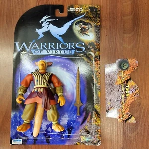 Warriors Of Virtue TSUN VIRTUE OF LOYALTY Action Figure IRWIN 1997 COMPLETE - Picture 1 of 21