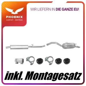 Peugeot 807 2.0 HDi (2002-2006) sin DPF medio + silenciador final sistema de escape - Imagen 1 de 1