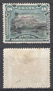 NORTH BORNEO 1894 18C LOCAL MOTIFS (JF/HM) SG 78a - Picture 1 of 1