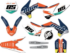 Sticker Kit Grease style decals to fit KTM 85 SX 2013 2014 2015 2016 2017 decals - Picture 1 of 4
