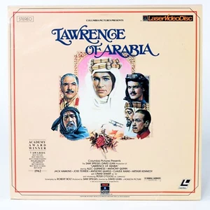 LAWRENCE OF ARABIA 2-Laserdisc LD FULL SCREEN Excellent Condition. Like New - Picture 1 of 6