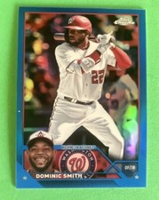 “ERROR CARD” Dominic Smith True Blue 2023 Topps Update /150 - Nationals