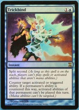 Trickbind FOIL Time Spiral NM Blue Rare MAGIC MTG CARD (ID# 200563) ABUGames