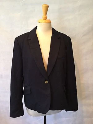 Blazer de mujer Willi Smith de 1 botón nuevo con etiquetas - negro - talla XL - ¡BONITO!! Foto 1 de 4